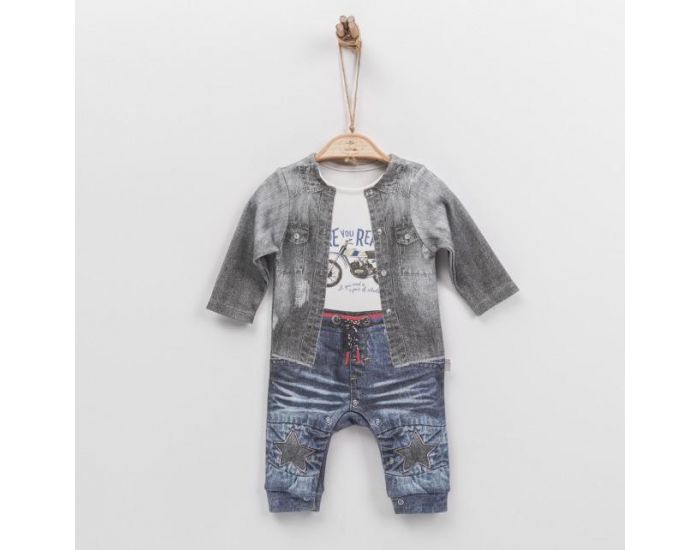 SEVIRA KIDS Combinaison Dors-bien Bb Ensemble Gilet (8)