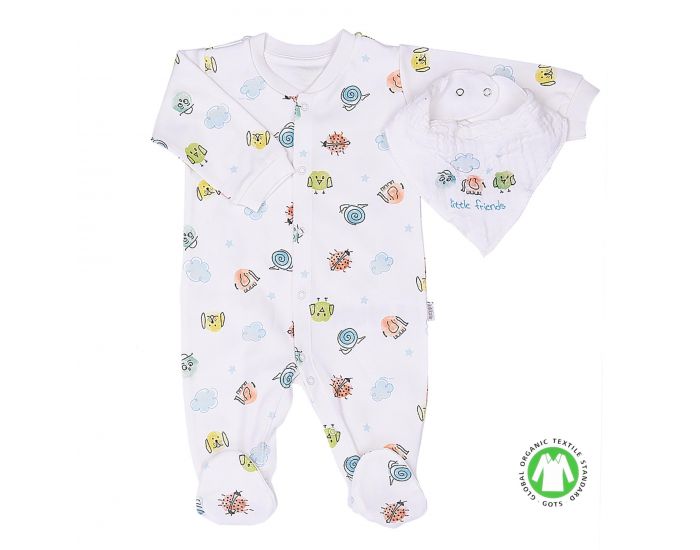 SEVIRA KIDS Kit Dors-Bien + Bandana + Lange - Little Friends (1)
