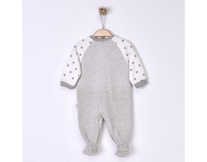 SEVIRA KIDS Dors-bien Bb avec Bavoir Bandana - Begin Gris (10)