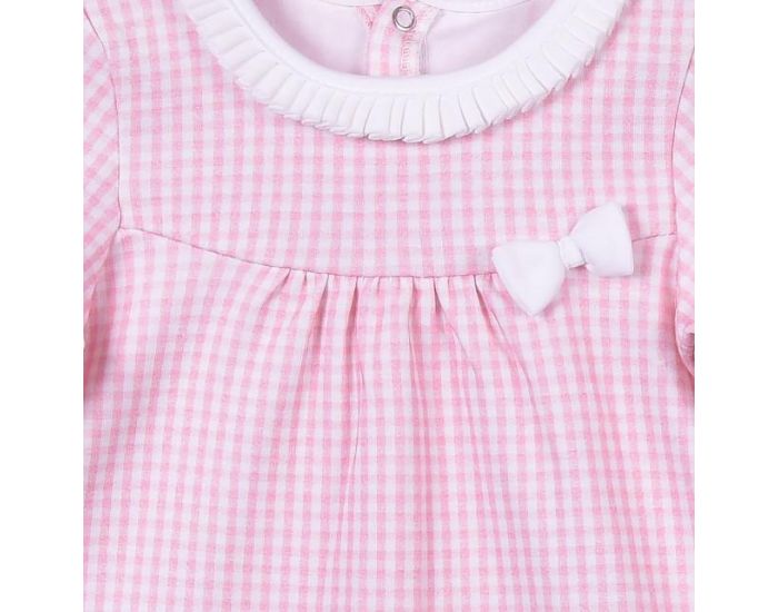 SEVIRA KIDS Robe bb et bandeau en coton bio de 3 mois  2 ans - Impression 3D - Collection Charlot (14)