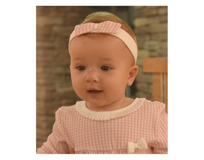 SEVIRA KIDS Robe bb et bandeau en coton bio de 3 mois  2 ans - Impression 3D - Collection Charlot (22)
