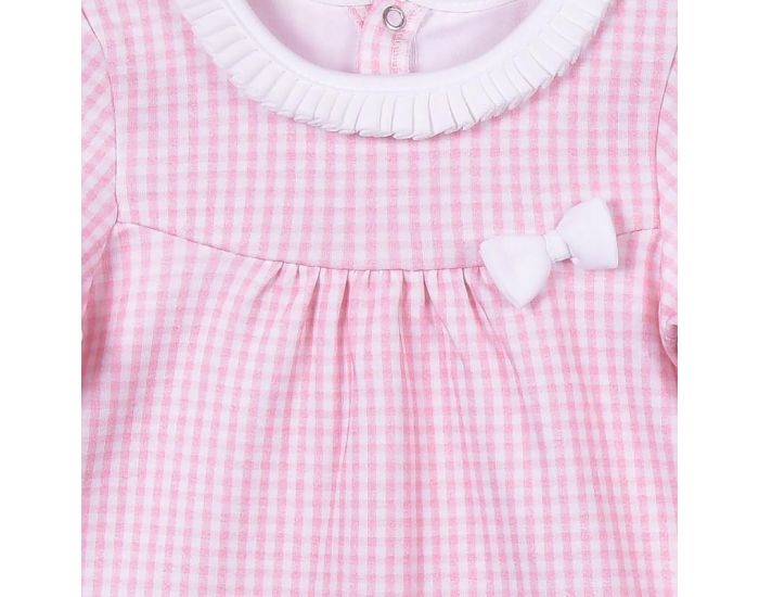 SEVIRA KIDS Robe bb et bandeau en coton bio de 3 mois  2 ans - Impression 3D - Collection Charlot (10)