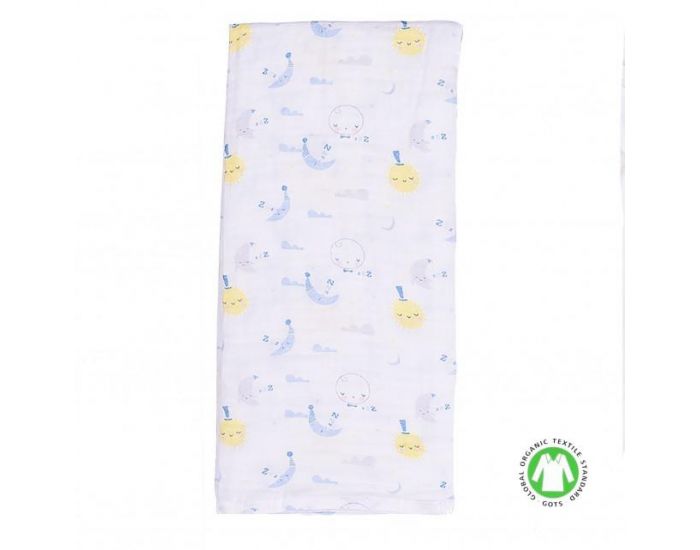 SEVIRA KIDS Kit Dors-Bien + Bandana + Lange - Dreams Bleu (10)