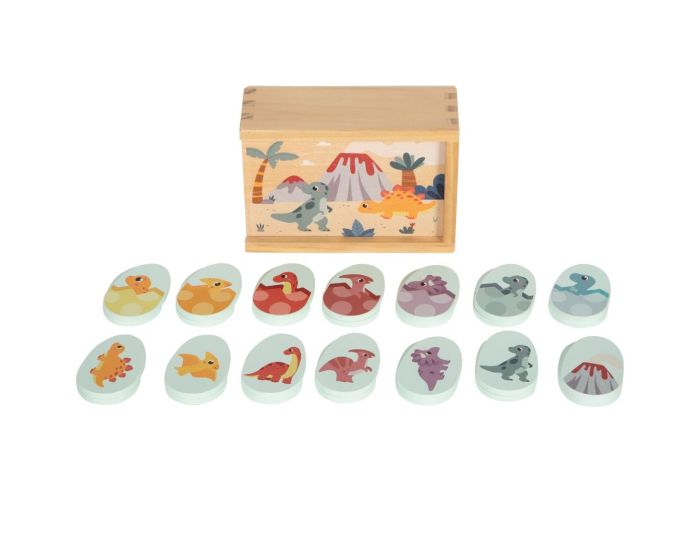 SMALL FOOT COMPANY Jeu de M�mo - Dino - D�s 2 ans (1)