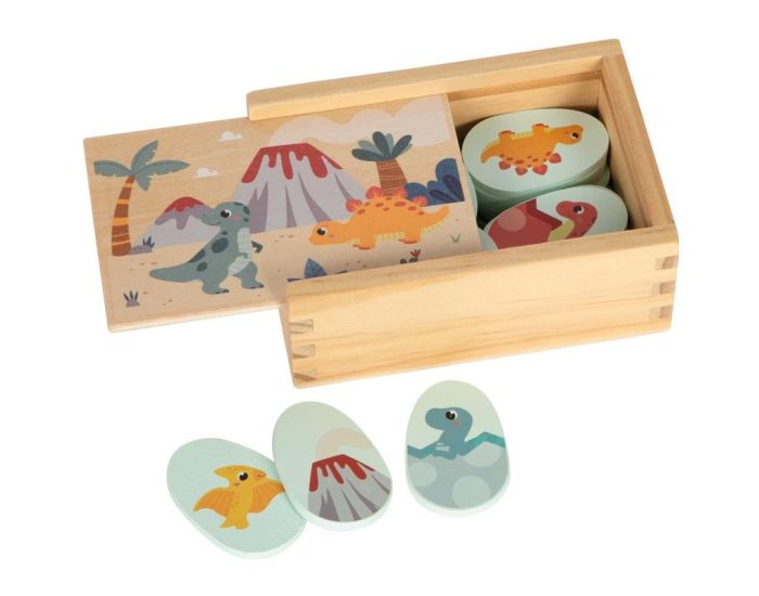 SMALL FOOT COMPANY Jeu de M�mo - Dino - D�s 2 ans (2)