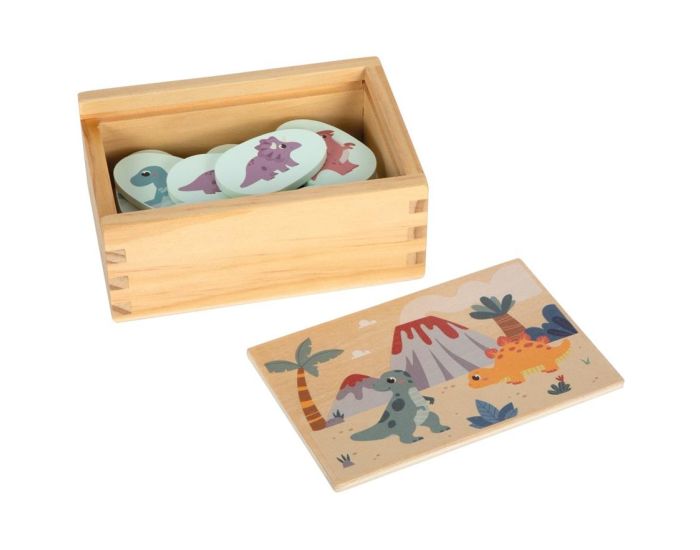 SMALL FOOT COMPANY Jeu de M�mo - Dino - D�s 2 ans (3)