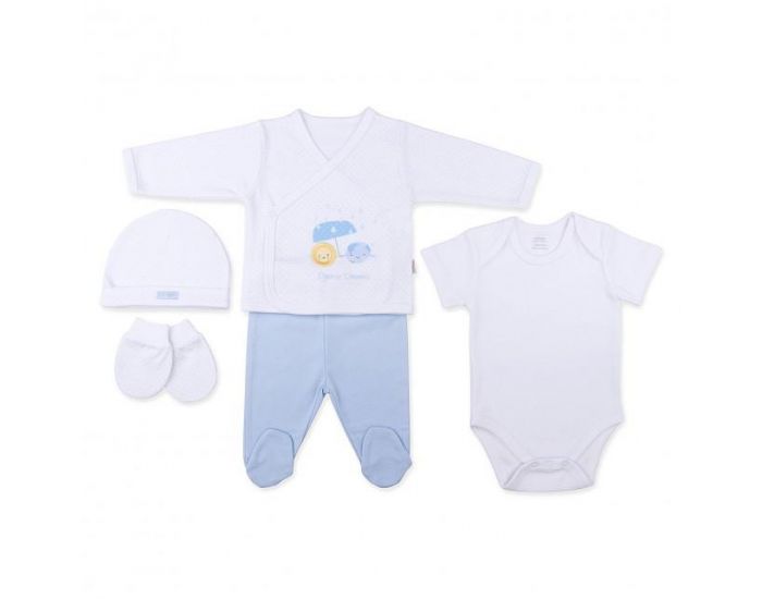 SEVIRA KIDS Coffret Naissance Bb Coton bio - 5 pices - Dreams (14)