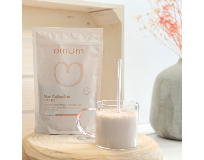 OMUM Mon Collagne Cacao - Complment Alimentaire Beaut - 180g  (1)