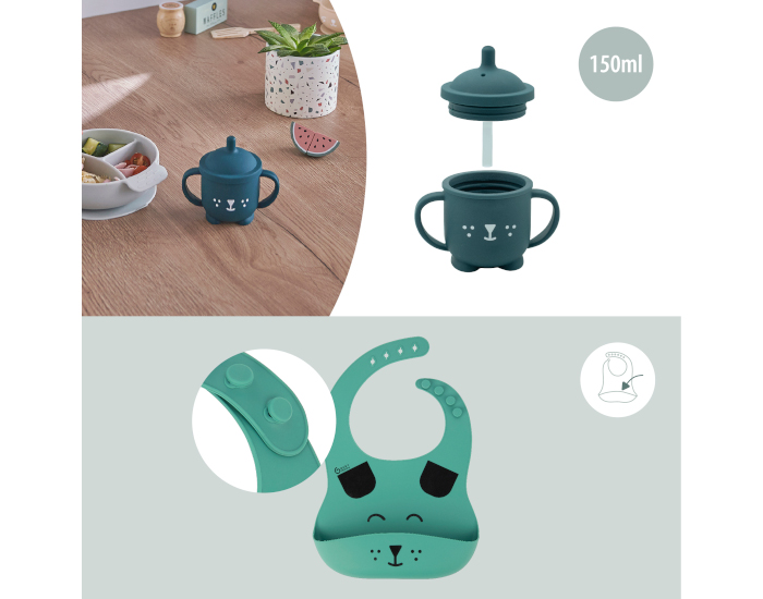 BABYMOOV Kit de Repas Learn'Isy Chien  (1)