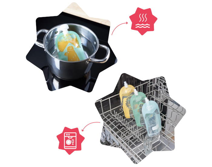 BABYMOOV Gourdes Rutilisable - Lot de 15 units (2)