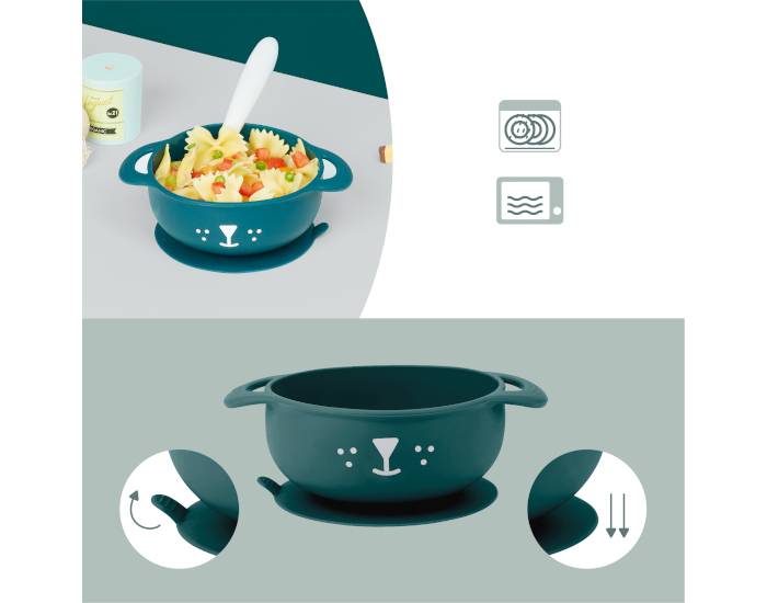 BABYMOOV Set de Repas Tast'Isy  Chien  (1)