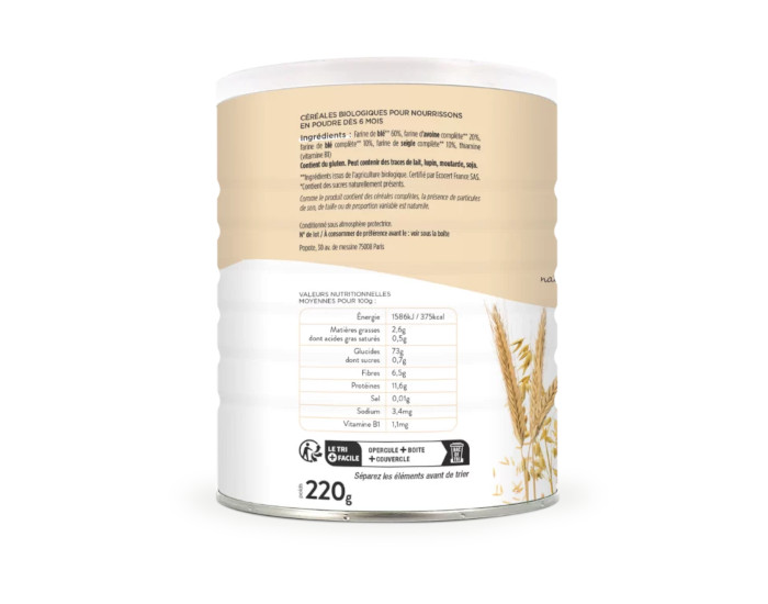 POPOTE Les Crales Bl Avoine Seigle - 220g (1)