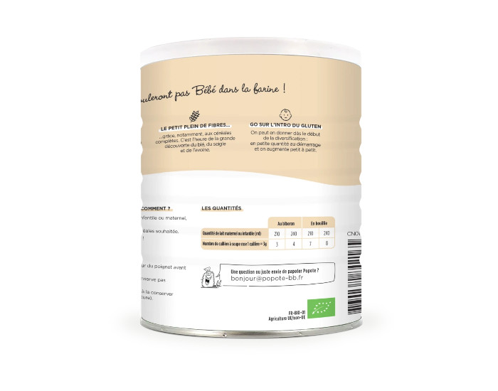 POPOTE Les Crales Bl Avoine Seigle - 220g (2)