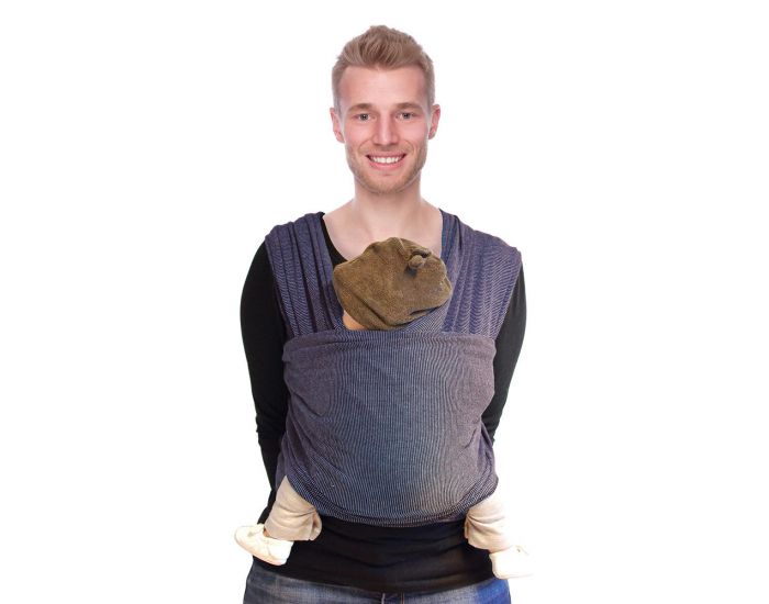 BABYLONIA Tricot-Slen charpe de Portage lastique Coton Biologique (2)