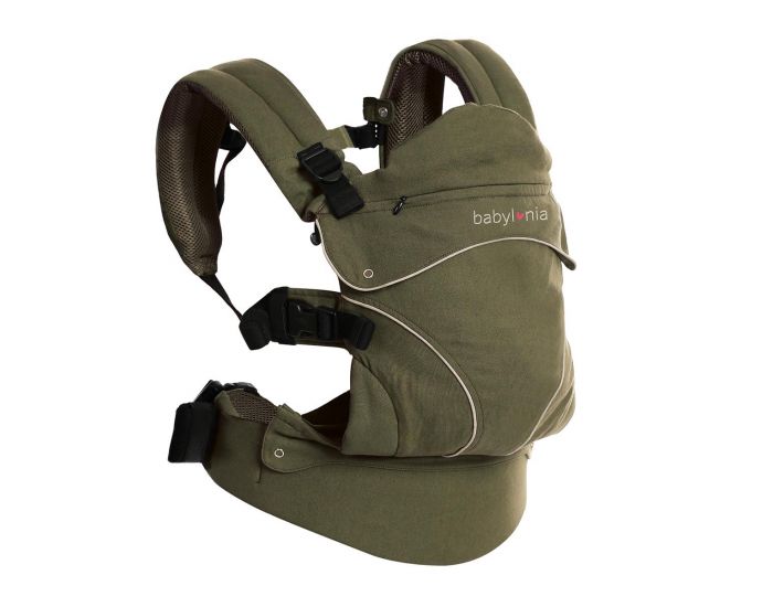 BABYLONIA Flexia - Porte-Bb Ergonomique volutif Vert Khaki (1)