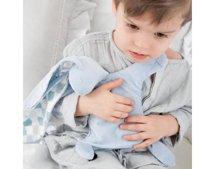 SEVIRA KIDS Doudou bouillotte compresse gel froid - sp�cial b�b� - 2 en 1 - Woodland - Turquoise (6)