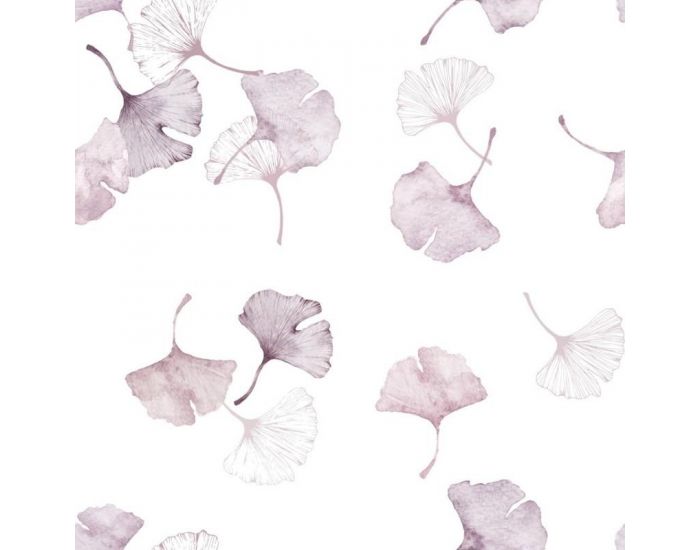 SEVIRA KIDS Drap Housse Bb - Ginkgo Violet (1)