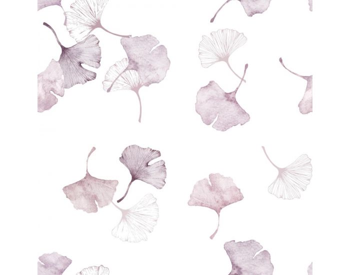 SEVIRA KIDS Drap Housse Bb - Ginkgo Violet (3)