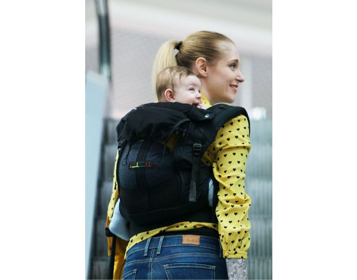LOVE RADIUS par JPMBB PhysioCarrier - Tout Noir - Coton (24)
