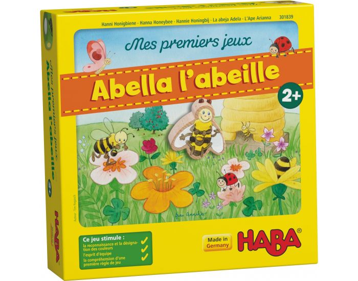HABA Premiers jeux Abella l'abeille - D�s 2 ans (1)