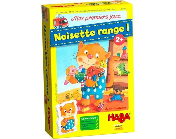 HABA Mes premiers jeux - Noisette range - Ds 2 ans (1)