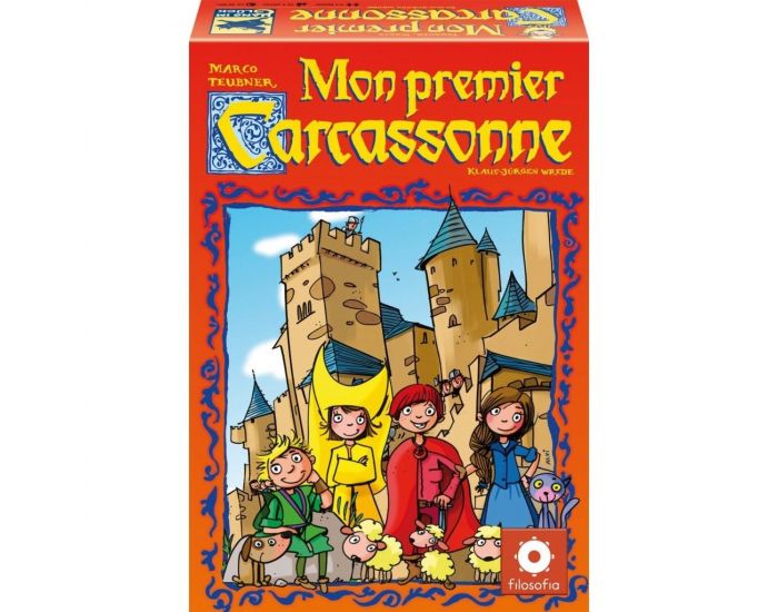 FILOSOFIA GAMES Mon premier carcassonne - Dès 4 ans (1)