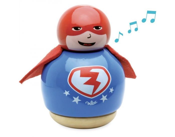 VILAC Boite � musique Super h�ros- D�s 1 an (1)