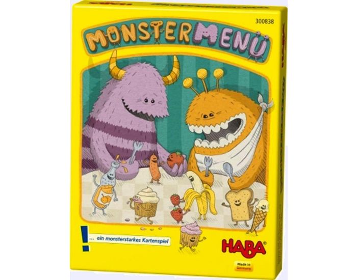 HABA Monster menu - D�s 6 ans (1)