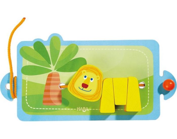 HABA Animaux a lacer pr�sentoir - D�s 3 ans (1)