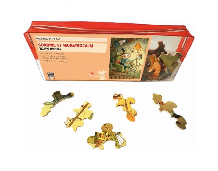 MICHLE WILSON Puzzle Gorbine et Monstrocalm 24 pices - Ds 5 ans (1)