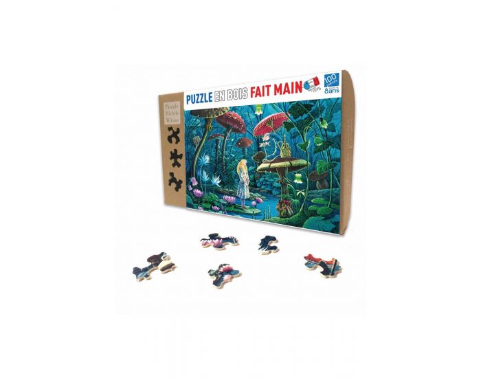 MICHLE WILSON Puzzle Alice au pays des merveilles 100 pices - Ds 8 ans (1)