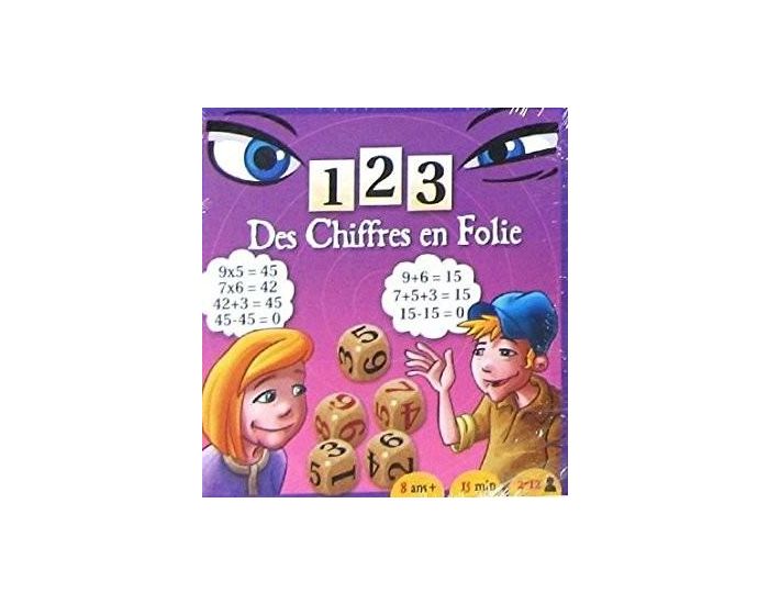 GUY JEANDEL 1 2 3 des Chiffres en Folie - D�s 8 ans (1)