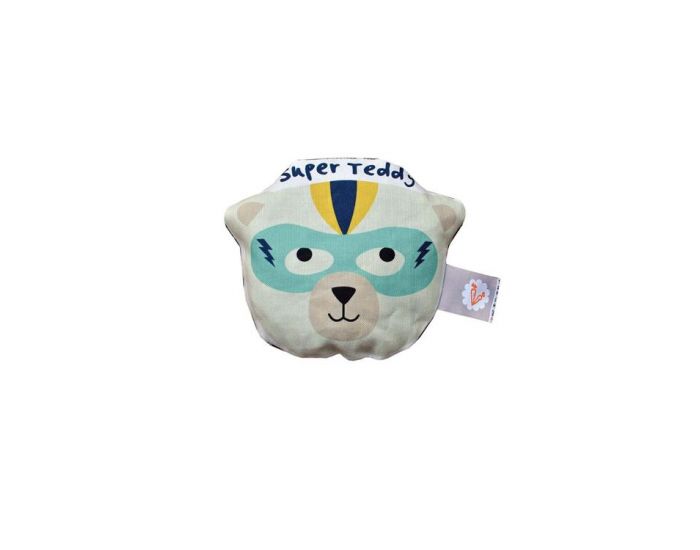 CAROTTE & CIE Bouillotte s�che aux noyaux de cerises Super Teddy (4)