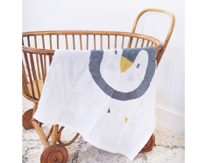 CAROTTE & CIE Petit lange Pingouin (3)