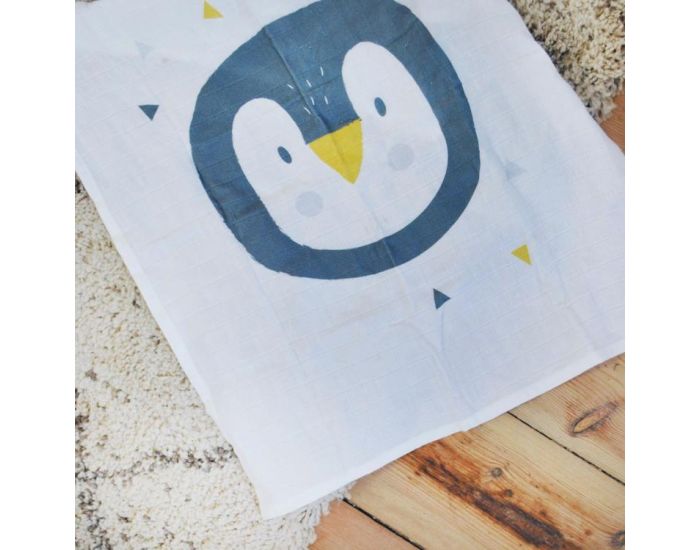 CAROTTE & CIE Petit lange Pingouin (5)