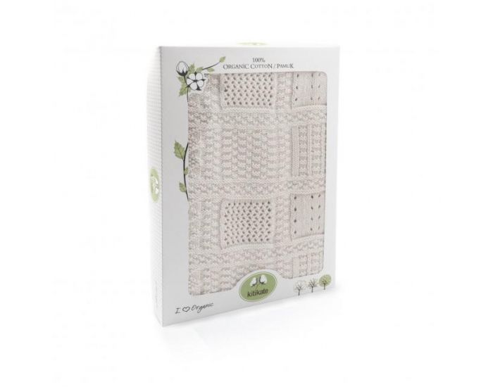 SEVIRA KIDS Couverture Bb en Tricot Lovely Moments - coton bio - 88x74 cm (8)