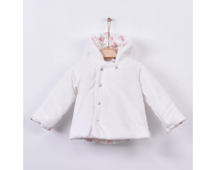 SEVIRA KIDS Combi - Manteau  Capuche et Pantalon Elan Rose (2)