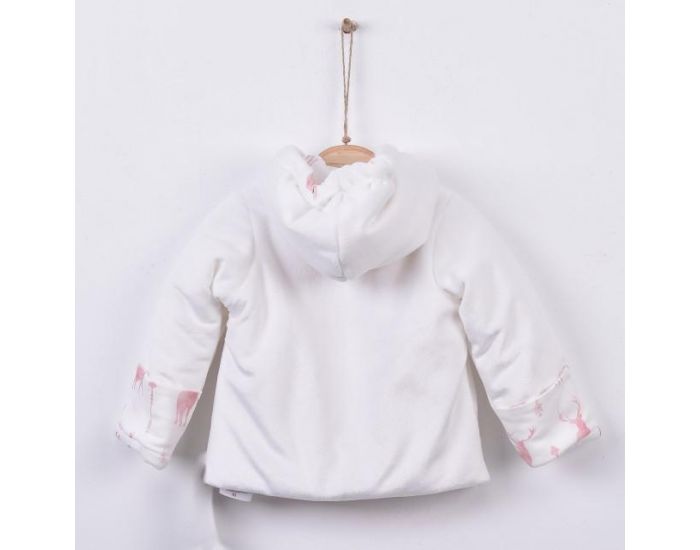 SEVIRA KIDS Combi - Manteau  Capuche et Pantalon Elan Rose (17)