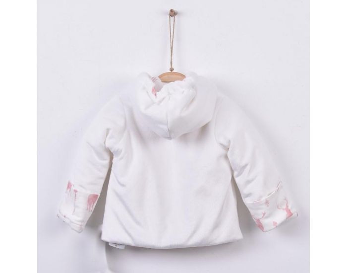 SEVIRA KIDS Combi - Manteau  Capuche et Pantalon Elan Rose (10)
