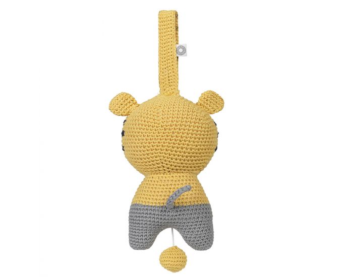 FRANCK ET FISCHER Peluche musicale Hella tigre jaune - Ds la Naissance (1)