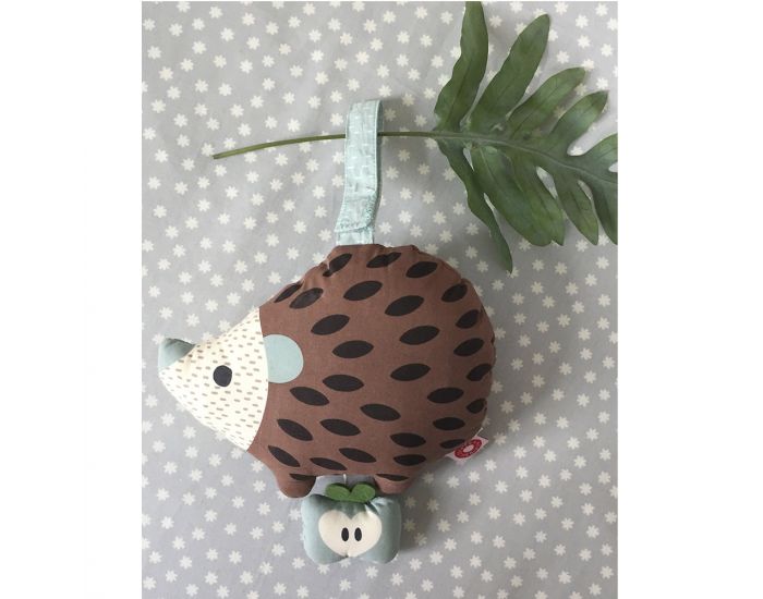 FRANCK ET FISCHER Jouet musical Else le hrisson marron - Ds la Naissance (1)