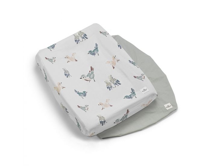 ELODIE DETAILS Housses de matelas a langer - Lot de 2 (1)