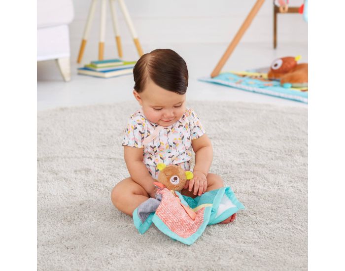 SKIP HOP Doudou Calin ours- Camping (4)