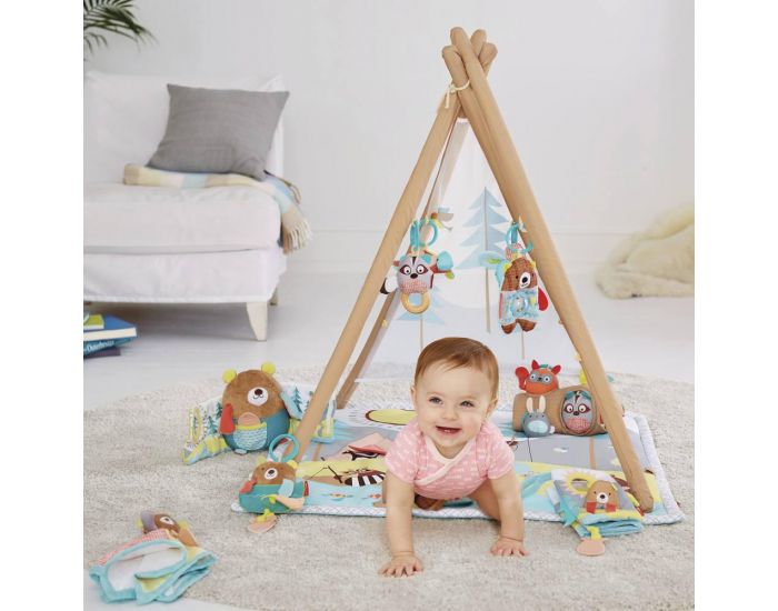 SKIP HOP Doudou Calin ours- Camping (9)