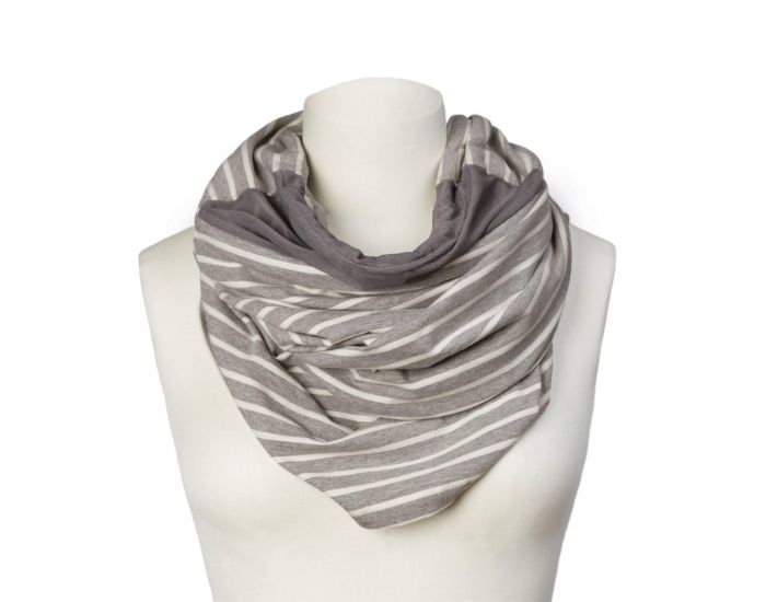 SKIP HOP �charpe d'allaitement Grab&Go - Grise (2)