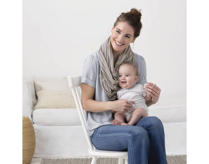 SKIP HOP �charpe d'allaitement Grab&Go - Grise (9)