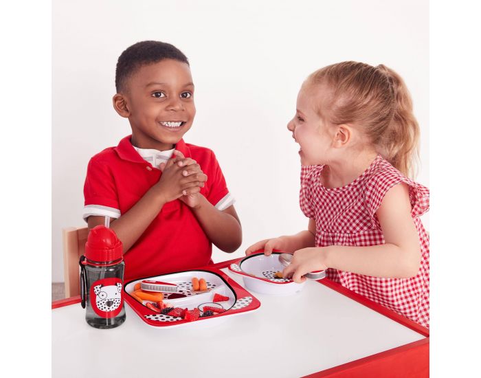 SKIP HOP Gourde avec paille ZOO - Dalmatien (4)