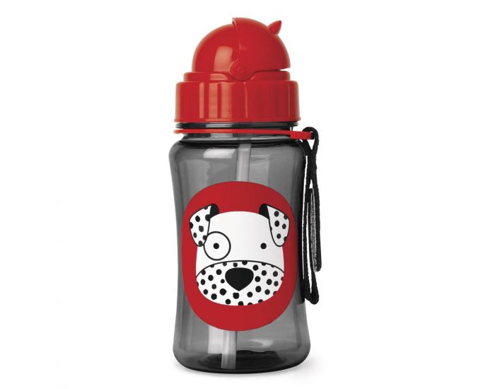 SKIP HOP Gourde avec paille ZOO - Dalmatien (5)
