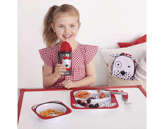 SKIP HOP Gourde avec paille ZOO - Dalmatien (8)