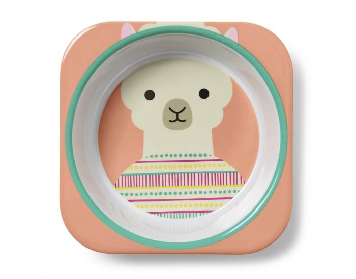 SKIP HOP Kit assiette + bol zoo - lama (7)